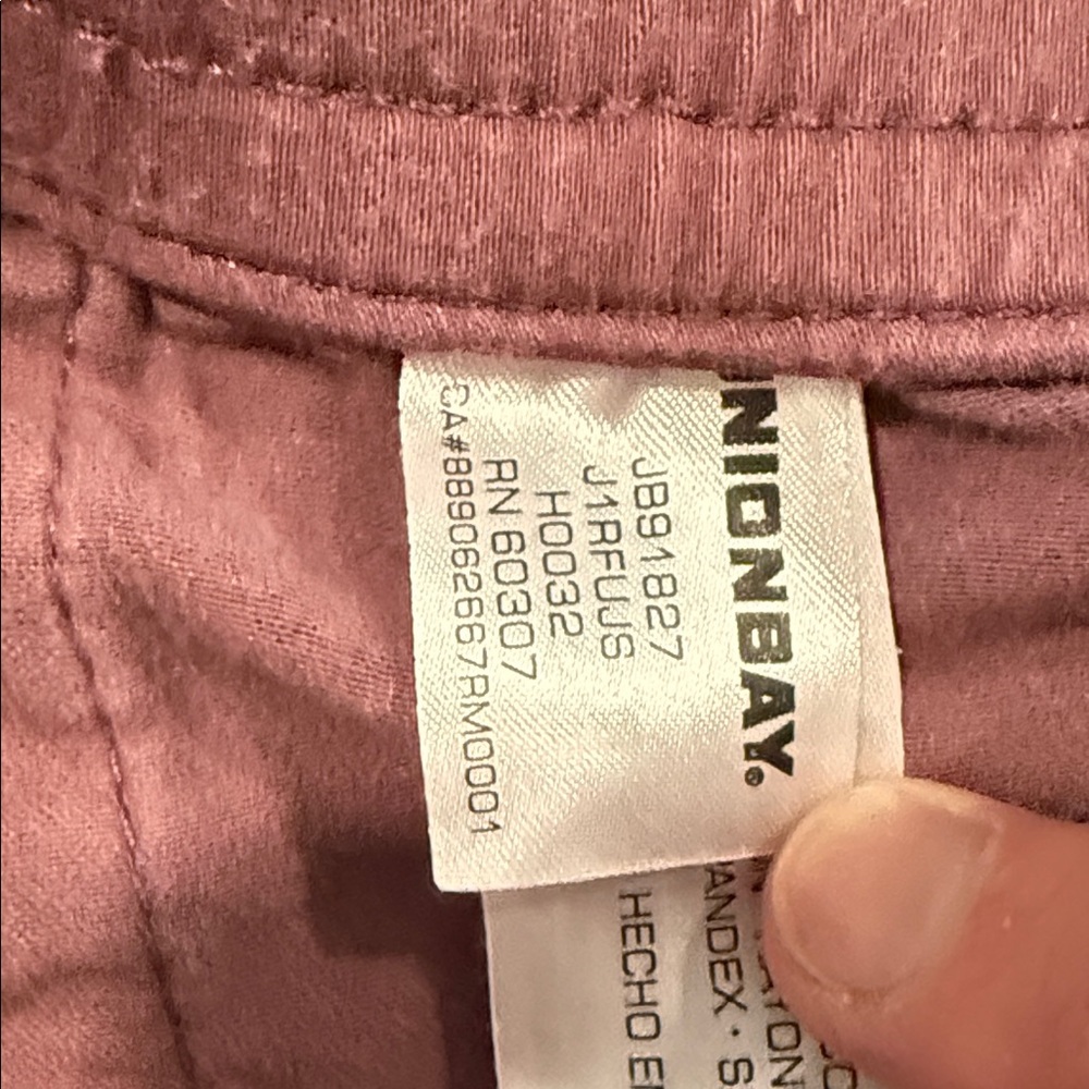 UNIONBAY Women's Dusty Rose Drawstring Pull-On Shorts - Picture 4 of 6